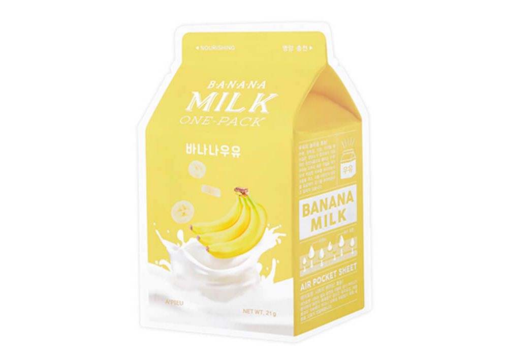 APIEU BANANA MILK SHEET MASK