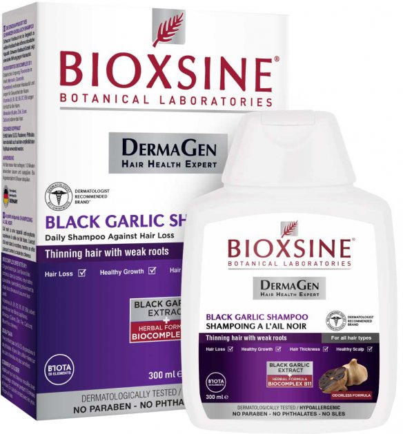 BIOXINE DG 300ML BLACK GARLIC SHP