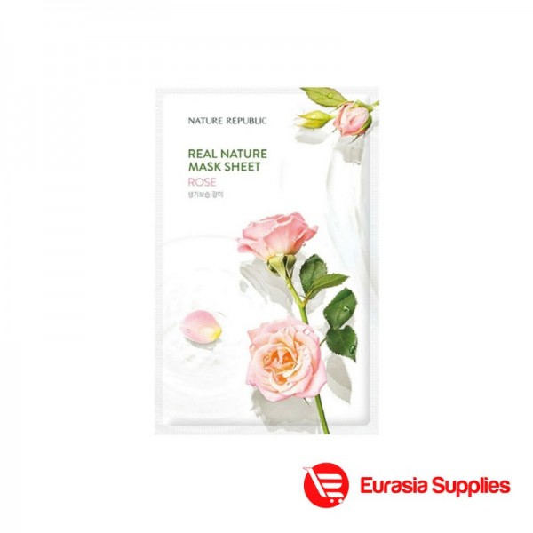 Nature Republic Real Nature Mask Sheet Rose 23ml