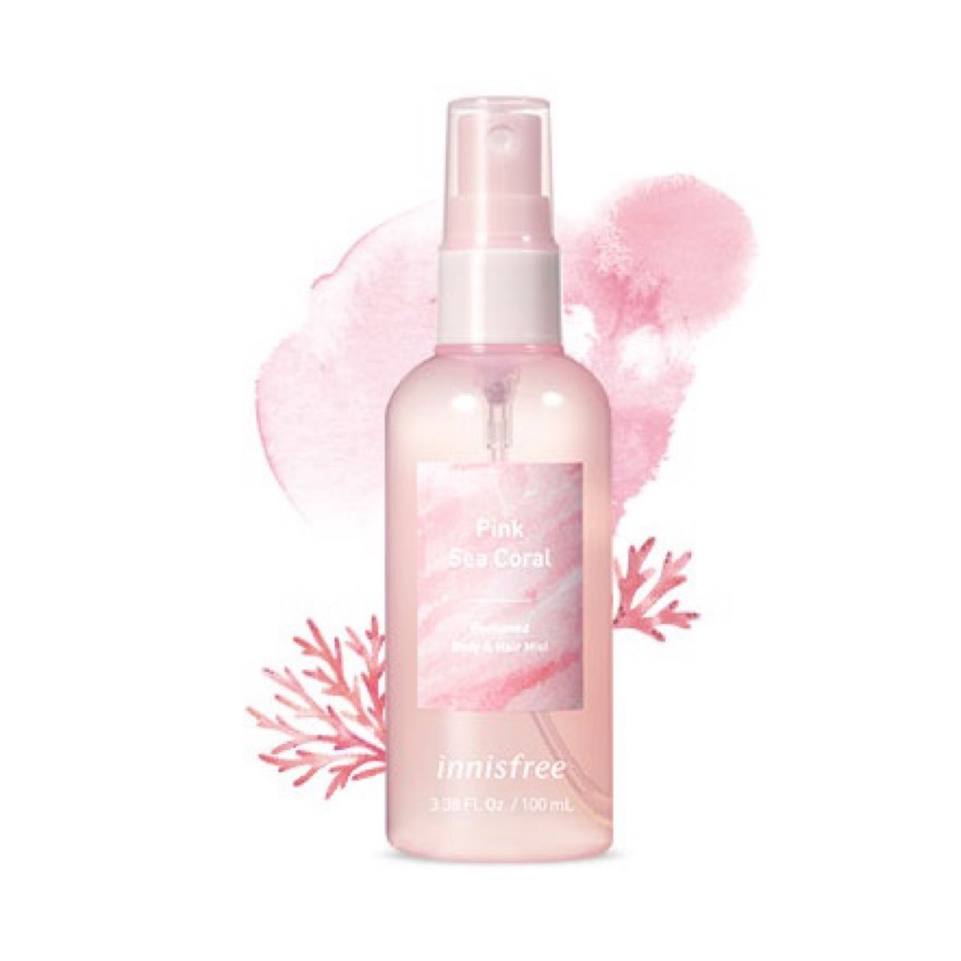 INNISFREE PERFUMED BODY & HAIR MIST PINK CORAL 100ML