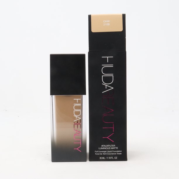 Huda Beauty Fauxfilter Luminous Matte Foundation 1.18oz Chai 210B