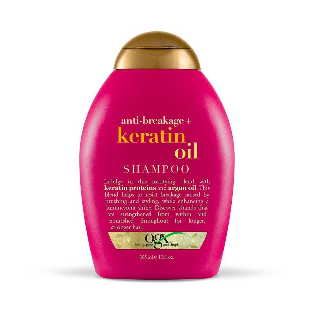 OGX Hair Anti Breakage Keratin Oil Shampoo - 385 ml