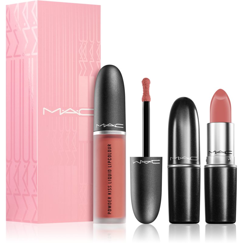 MAC Mother's Day Lip Kits- Powder Kiss Lip Kit