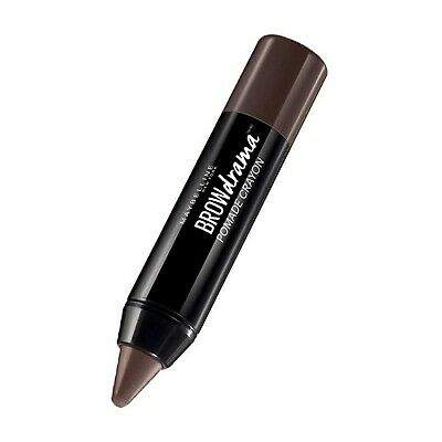 MAYBELLINE BROWdrama Crayon Cire Sourcils Dark Brown