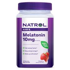 Natrol Melatonin 10mg Sleep Aid Gummies - Strawberry - 140GUMMIES
