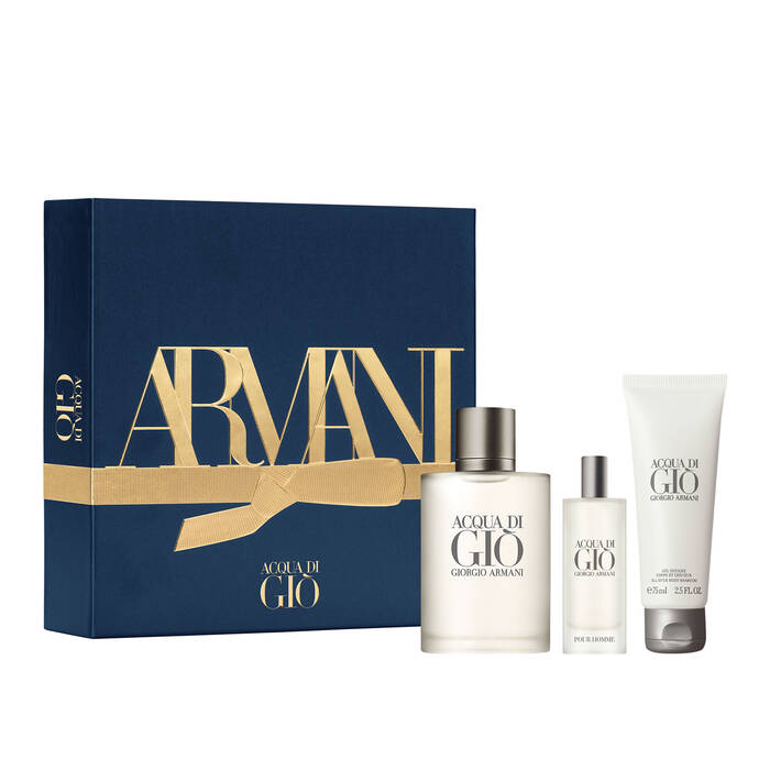 Giorgio Armani EDT Spray Set 100 ml + 2 pieces