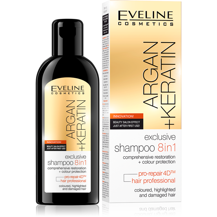 HAIR SHAMPOO ARGAN KERATIN EXCLUSIVE SHAMPOO