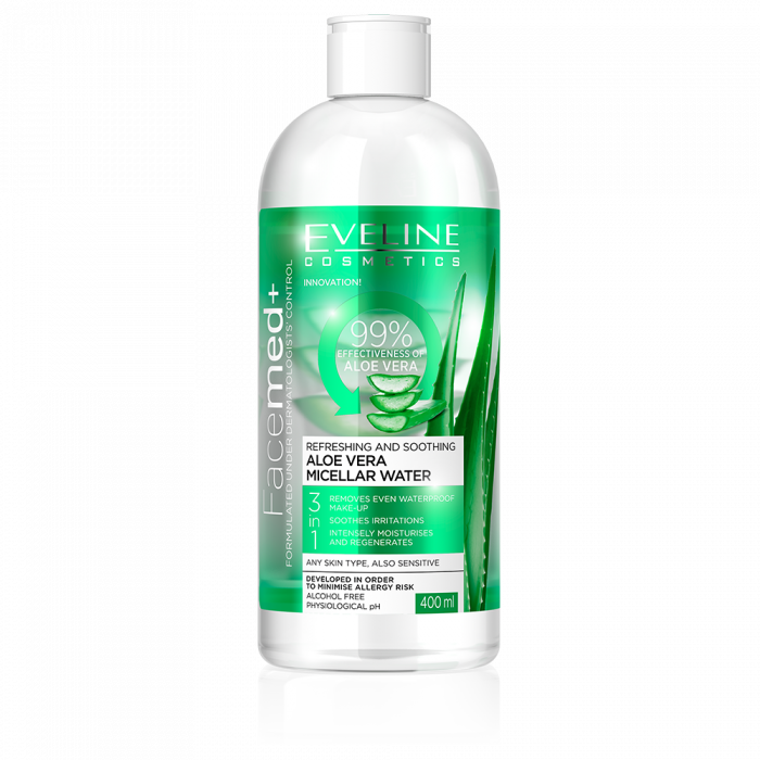FACEMED ALOE VERA MICELAIRE WATER 400ML