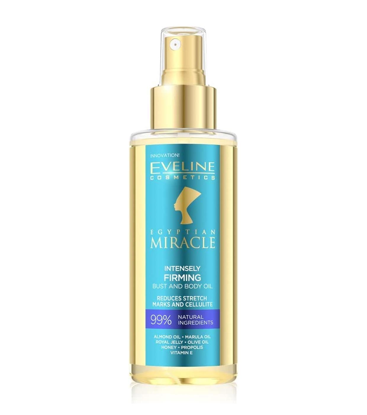 Eveline Egyptian Miracle Bust and Body Oil Intensely Firming Anticellulite & Stretch Marks 150ml