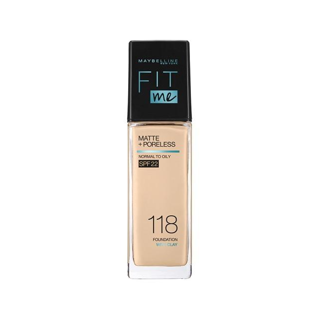 MAYBELLINE FIT ME MATTE PORELESS FOUNDATION  118 Light Beige