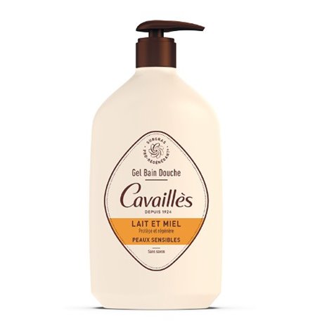Roge cavailles gel bain douche lait et miel 1l ROGE CAVAILLES
