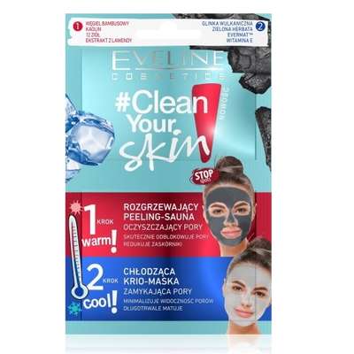 clean your skin warming and cooling krio mask