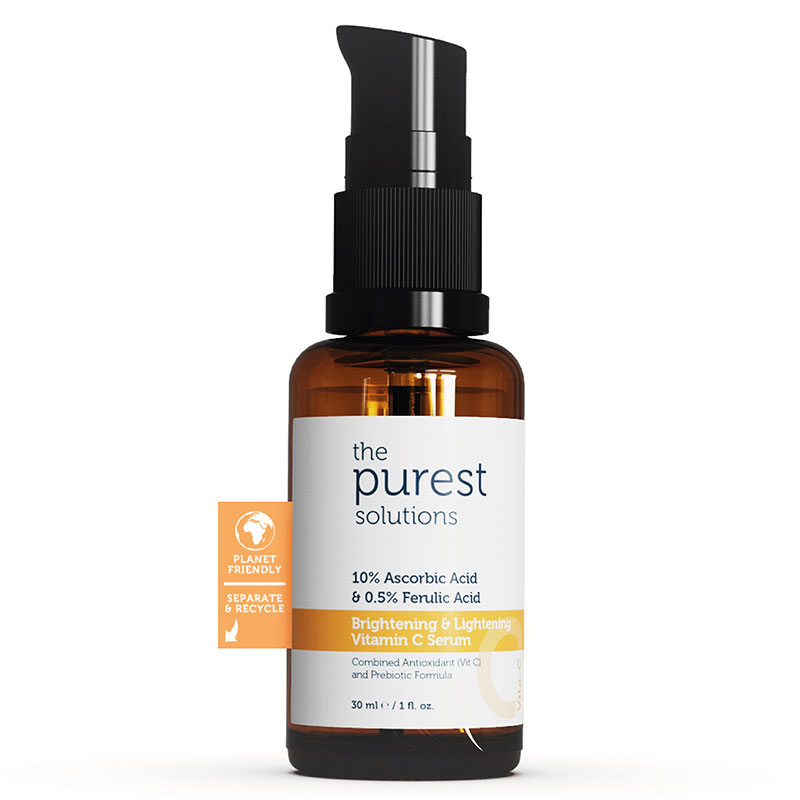 THE PUREST SOLUTION 10% ASCRIC ACID 0.5% FERLIC ACID BRIGHTENNING LIGHTENING VIT C ( )