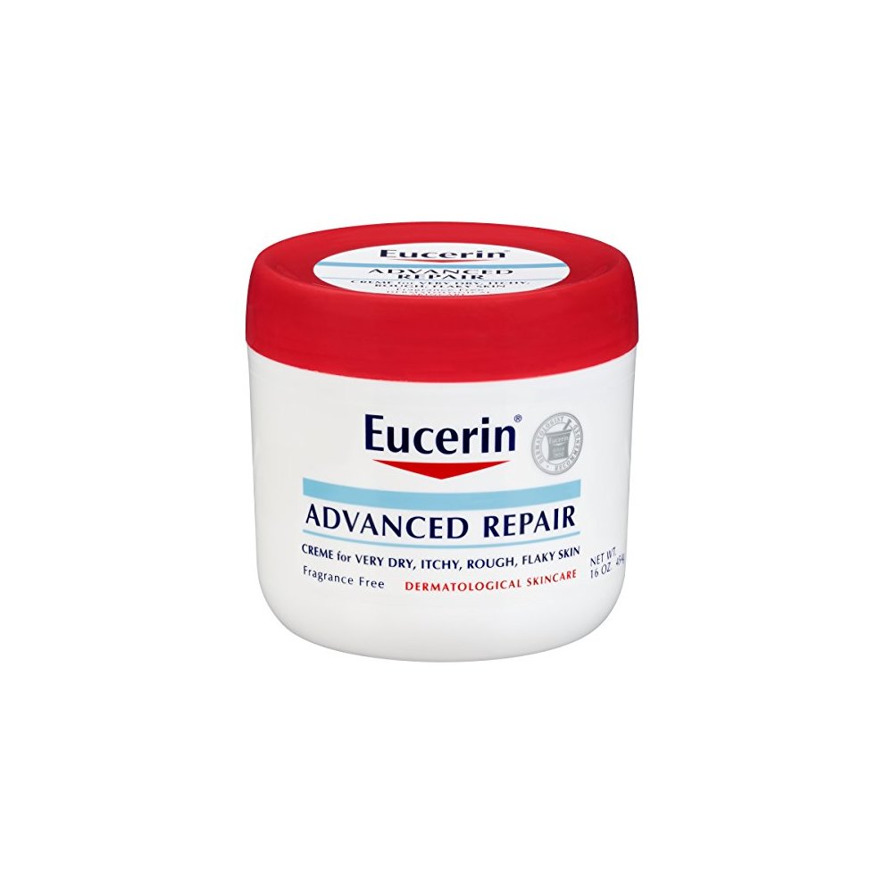 Eucerin Advanced Repair Cream Jar, Very Dry Skin, 16 Oz