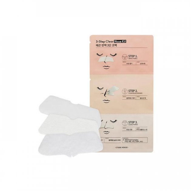 ETUDE 3 STEEP CLEAR NOSE KIT