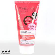 EVELINE Gel Wash Face με Βιολογικό Ροδόνερο 150ml