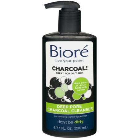 Biore Deep Pore Charcoal Cleanser 200ML