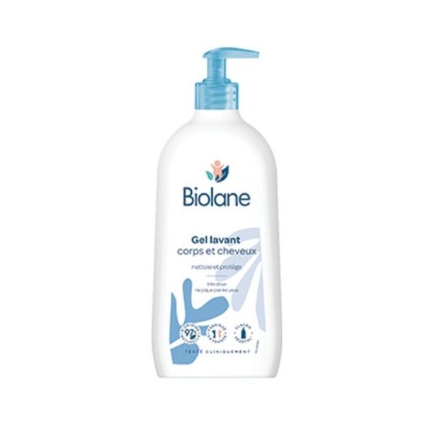 BIOLANE GEL LAVANTE CORPS ET CHEVEUX 750ML