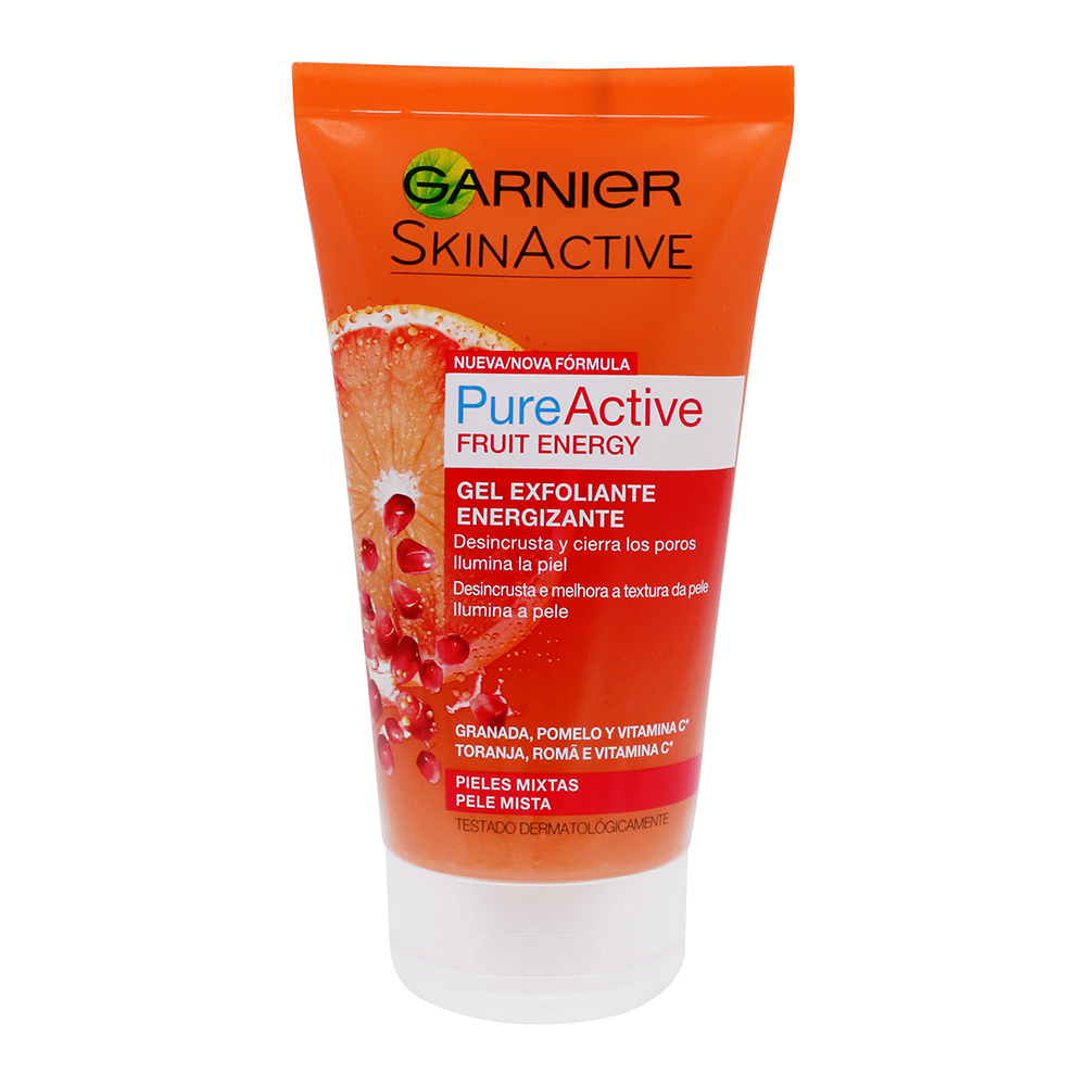 Garnier Skin Pure Fruit Gel Exfoliliante 150 ml