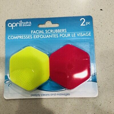 Facial Scrubbers 2pc April Bath