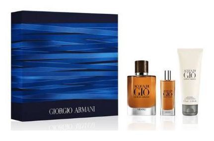 Giorgio Armani Aqua di gio absolu Eau 75 ml + Eau 15 ml + shower gel 15 ml