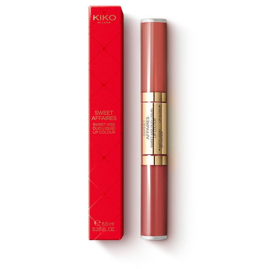 KIKO SWEET KISS DUO LIQUID LIP COLOUR 03 8.5ML