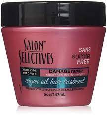 Salon Selectives Argan Oil Damaged Dry Hair Treatment with Vitamin E