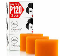 Kojie San Skin Lightening Kojic Acid Soa  3 Bars - 65g