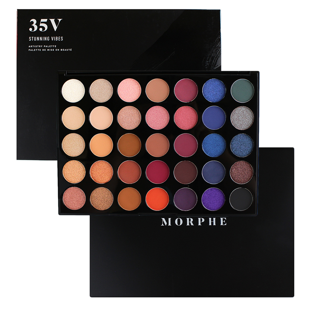 Morphe 35V Stunning Vibes Artistry Palette, 35 Colors