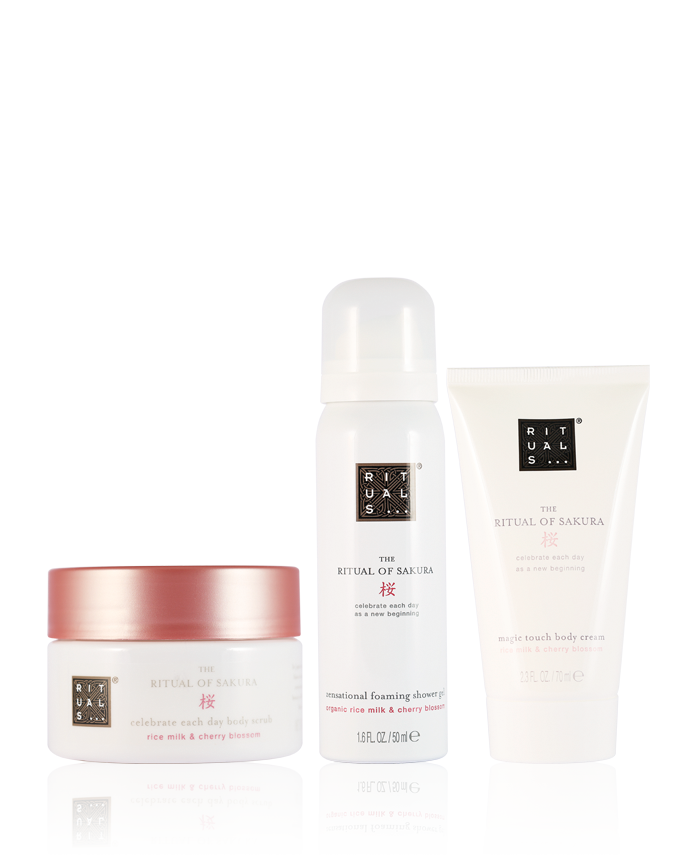 RITUALS TRIAL SET SAKURA – SET POUR LE BAIN ET LE CORPS