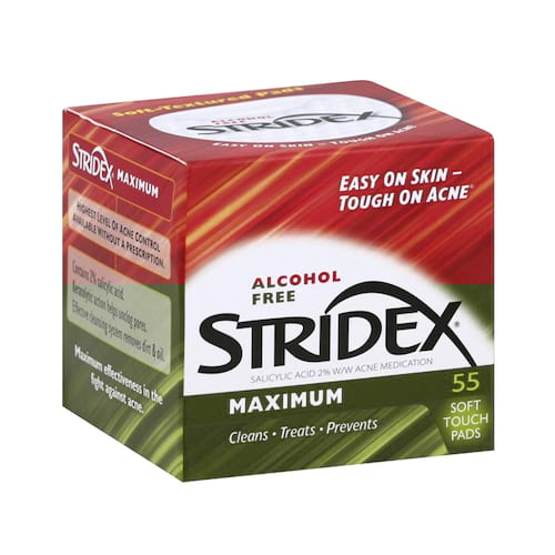 Stridex Maximum Pads - 55 Pads