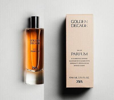 Eau de parfum Edp femme Zara Decade Golden 80 ML