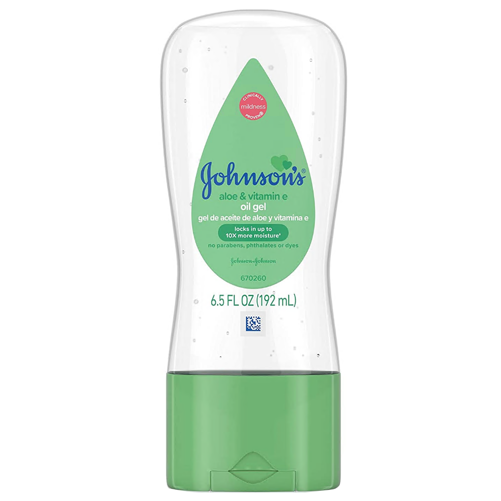 Johnson's Aloe and Vitamin E Baby Oil Gel 6.5 oz
