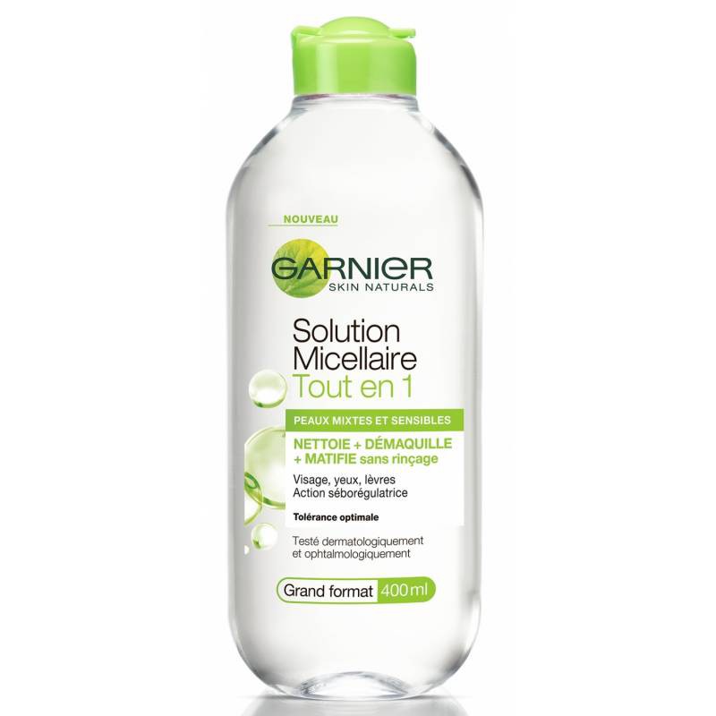 Lotion Micellaire Peaux Mixtes & Sensibles Tout-En-1 GARNIER