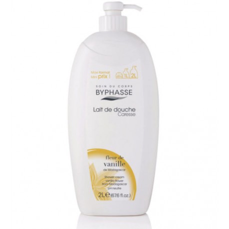 BYPHASSE SHOWER GEL BODY CREAM FLEUR DE VANILLE 2L