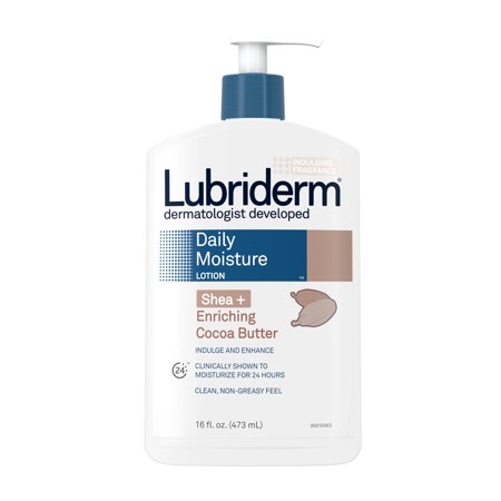 Lubriderm Daily Moisture Lotion with Shea and Cocoa Butter