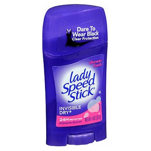 Lady Speed Stick Invisible Dry Antiperspirant Deodorant, Shower Fresh