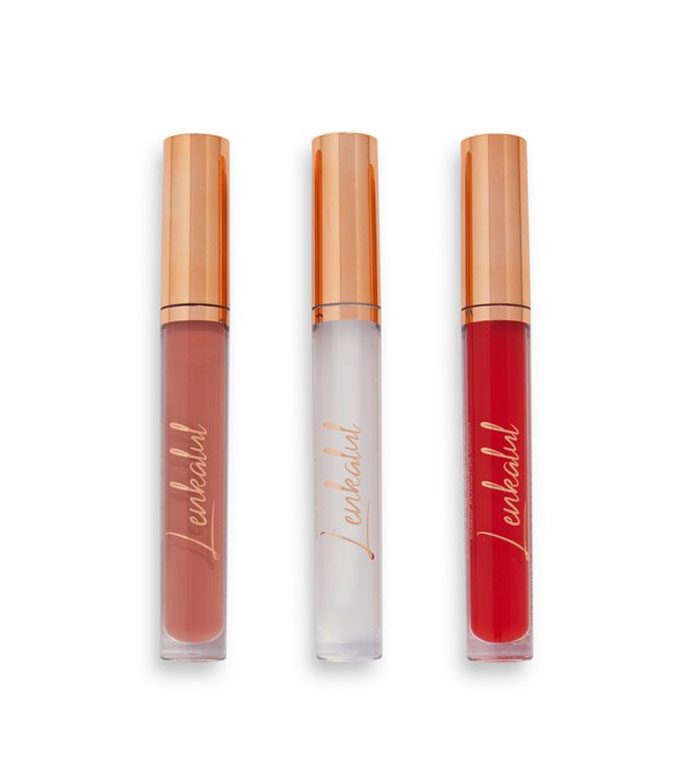Revolution X Lenkalul Lip Gloss Set