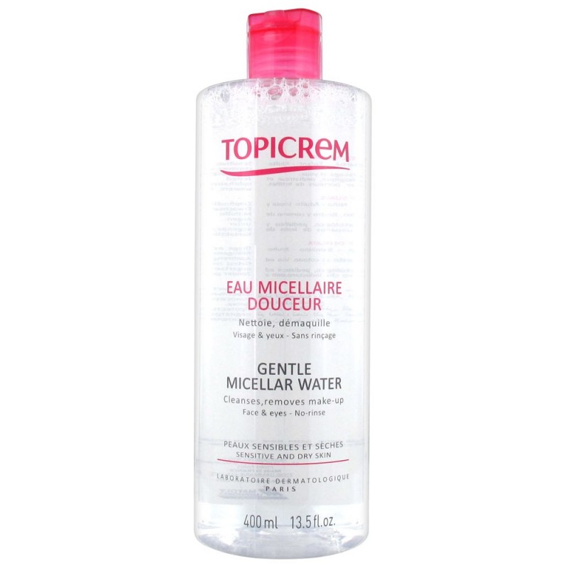 Topicrem Eau Micellaire Douceur 400 ml | Pharmacie Agnes Praden