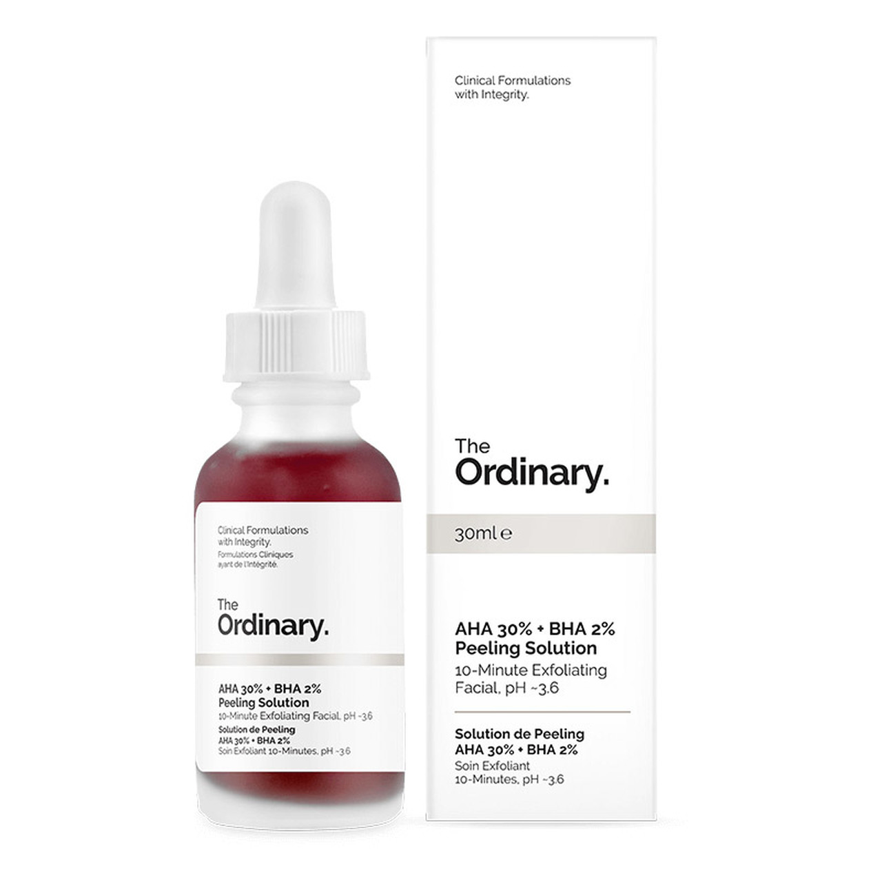 The Ordinary AHA 30%+BHA 2% Peeling Solution 30ml