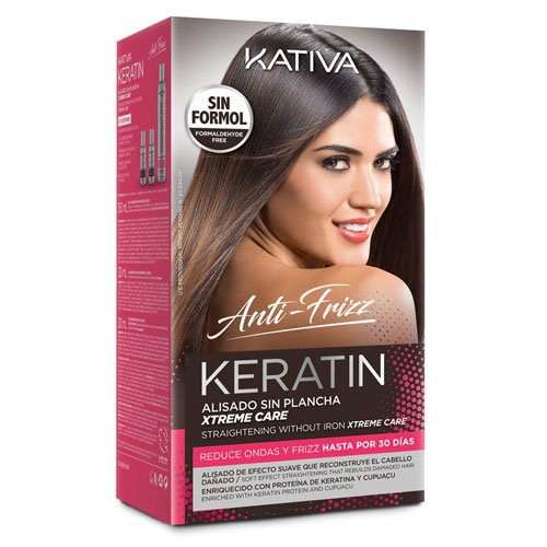 Brazilian straightening kit Kativa Xtreme Care 210ml - BrasilyBelleza