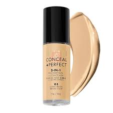 Milani Conceal + Perfect 2-In-1 Foundation + Concealer - 03 Light Beige - 30gm