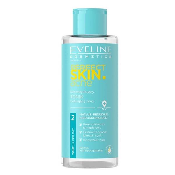 EVELINE Perfect Skin Acne face toner, tightening pores