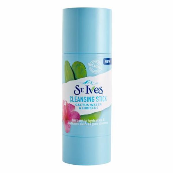 St. Ives, Cleansing Stick, Cactus Water & Hibiscus - SmartLabel™