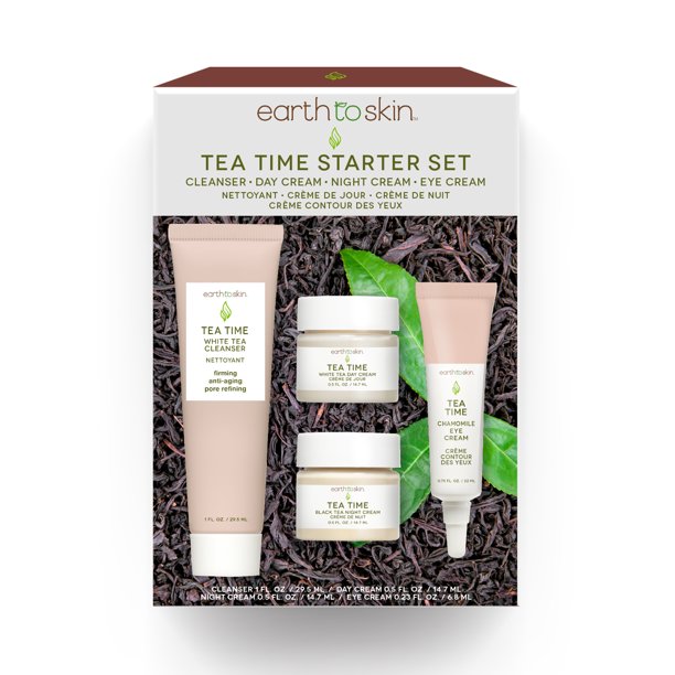 Earth to Skin Tea Time Anti-Aging Set