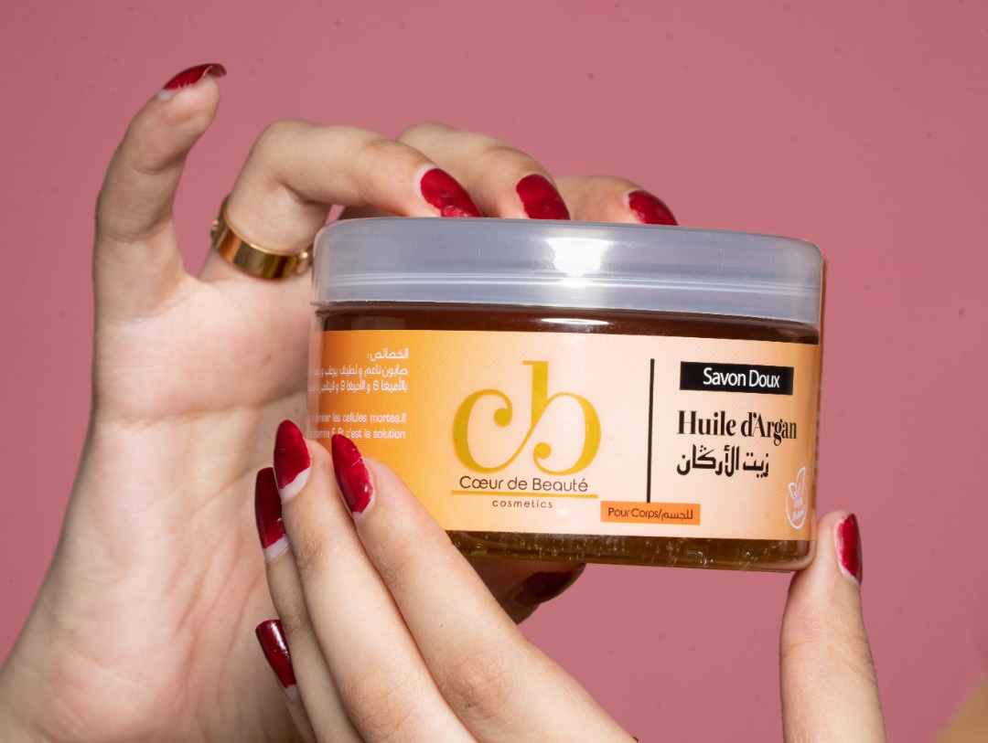 COEUR DE BEAUTÉ SAVON DOUX A BASE D'HUILE D'argan
